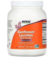 Соняшниковий лецитин  Now Foods Sunflower Lecithin 454 грам