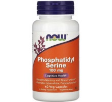 Фосфатидилсерин Now Foods Phosphatidyl Serine 100 мг 60 вег капс