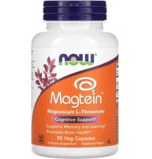 Магній L-треонат Now Foods Magtein 90 вег капс