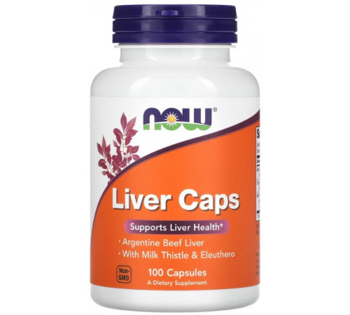 Комплекс для печінки Now Foods Liver Caps 100 капсул