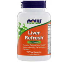 Підтримка печінки Now Foods Liver Refresh 90 капсул