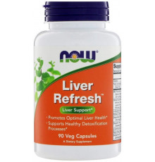 Підтримка печінки Now Foods Liver Refresh 90 капсул