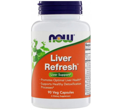 Підтримка печінки Now Foods Liver Refresh 90 капсул