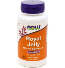 Маточне молочко Now Foods Royal Jelly 1000 мг 60 гел капс