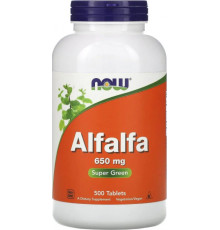 Люцерна Now Foods Alfalfa 650 мг 500 таб