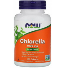 Хлорелла Now Foods Chlorella 1000 мг 120 таблеток