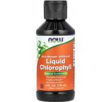 Хлорофіл рідкий без ароматизаторів NOW Foods Liquid Chlorophyll 118 мл