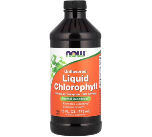 Хлорофіл рідкий NOW Foods Liquid Chlorophyll 473 мл без смаку