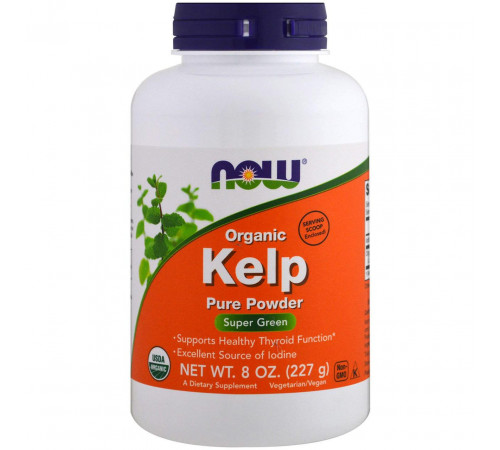 Бурые водоросли Now Foods Kelp 227 грамм