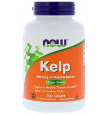 Ламінарія Now Foods Kelp 150 мкг 200 таблеток