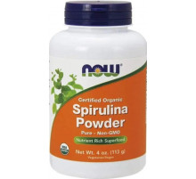 Спіруліна водорості Now Foods Spirulina 113 гр