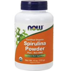 Спирулина водоросли Now Foods Spirulina 113 гр