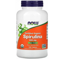 Спіруліна Now Foods Spirulina 500 мг 500 таблеток