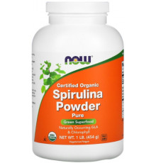 Спирулина Now Foods Spirulina 454 грамм