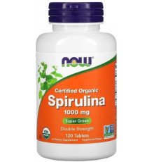 Спіруліна Now Foods Spirulina 1000 мг 120 таб