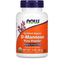 D-манноза Now Foods Certified Organic D-Mannose 85 грамм