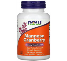Манноза Клюква Now Foods Mannose Cranberry 90 вег капс