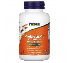 Пробіотики-10 Now Foods Probiotic-10 60 раст капс