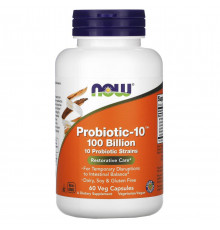 Пробіотики-10 Now Foods Probiotic-10 60 раст капс