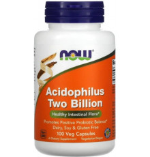 Пробіотик Now Foods Acidophilus 2 млрд 100 раст капс