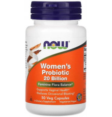 Пробіотики для жінок Now Foods Woman's Probiotic 20 млрд КОЕ 50 капс