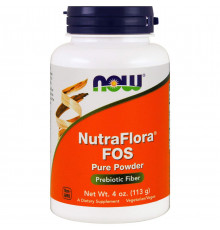 Фруктоолігосахариди Now Foods NutraFlora FOS 113 грам чистий порошок