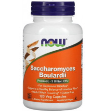 Сахароміцети буларді Now Foods Saccharomyces Boulardii 5 млрд. КОЕ 120 вег капс