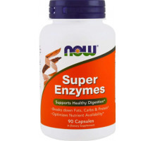 Пищеварительные ферменты Now Foods Super Enzymes 90 капс