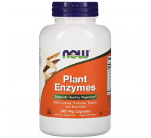 Энзимы Now Foods Plant Enzymes 240 вегетарианских капсул