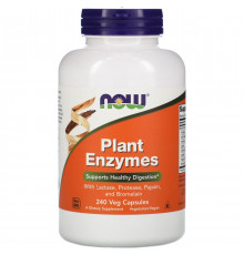Ензими Now Foods Plant Enzymes 240 вегетаріанських капсул