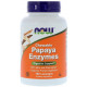 Папайя Now Foods Papaya Enzymes 180 леденцов