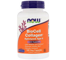 Коллаген БиоСил тип II Now Foods BioCell Collagen 120 вег  капс