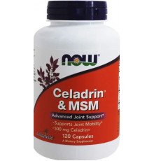 Целадрин та ЧСЧ Now Foods Celadrin & MSM 120 капс