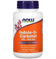 Індол 3 карбінол Now Foods Indole-3-Carbinol  200 мг 60 вег капсул