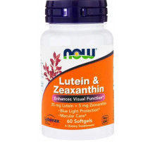 Лютеїн і зеаксантин Now Foods  Lutein & Zeaxanthin 60 гел капс