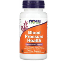 Нормализация давления Now Foods Blood Pressure Health 90 вег капсул
