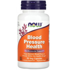 Нормализация давления Now Foods Blood Pressure Health 90 вег капсул