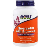 Кверцетин і бромелайн Now Foods Quercetin Bromelain 120 капс