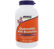 Кверцетин і бромелайн Now Foods Quercetin Bromelain 240 вег капсул