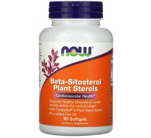 Бета-ситостерол Now Foods Beta-Sitosterol 90 гел капс