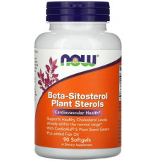 Бета-ситостерол Now Foods Beta-Sitosterol 90 гел капс