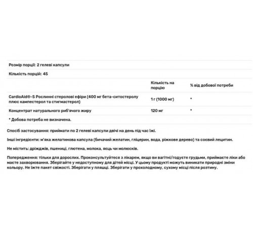 Бета-ситостерол Now Foods Beta-Sitosterol 90 гел капс