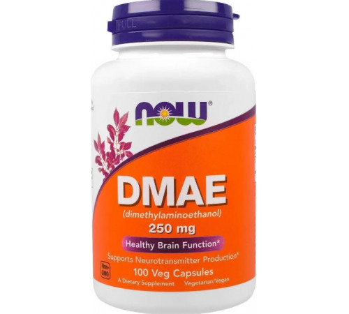 Диметиламіноетанол Now Foods DMAE 250 мг 100 вег капс