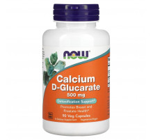 Глюкарат кальция Now Foods Calcium D-Glucarate 90 вег капс