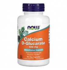 Глюкарат кальция Now Foods Calcium D-Glucarate 90 вег капс