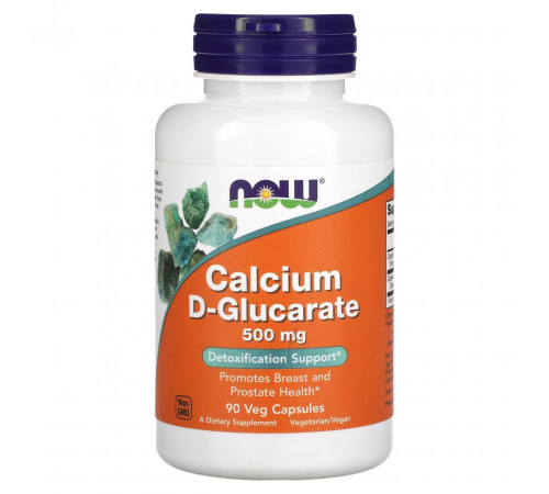 Глюкарат кальция Now Foods Calcium D-Glucarate 90 вег капс