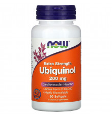 Убіхінол Now Foods Ubiquinol 60 гел капс