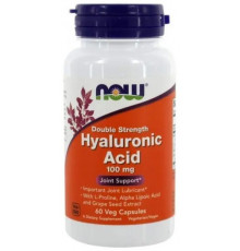 Гіалуронова кислота Now Foods Hyaluronic Acid 100 мг 60 капсул