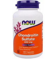 Хондроїтин сульфат Now Foods Chondroitin Sulfate 600 мг 120 капсул