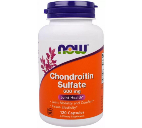 Хондроитин сульфат Now Foods Chondroitin Sulfate 600 мг 120 капсул